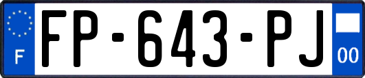 FP-643-PJ