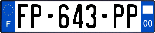 FP-643-PP