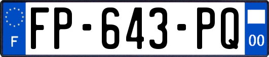 FP-643-PQ