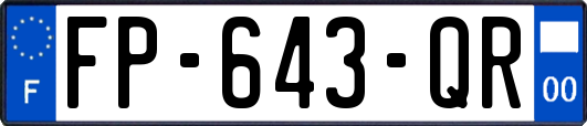 FP-643-QR
