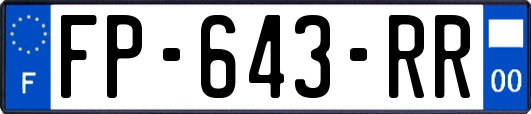 FP-643-RR