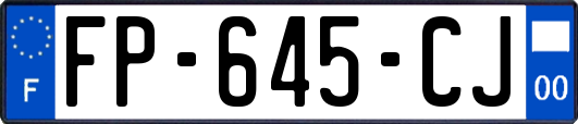FP-645-CJ