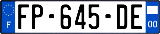 FP-645-DE