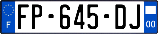 FP-645-DJ