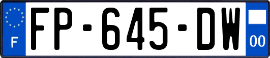 FP-645-DW