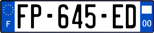 FP-645-ED