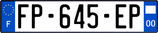 FP-645-EP