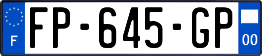 FP-645-GP