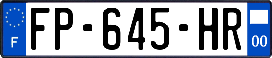 FP-645-HR
