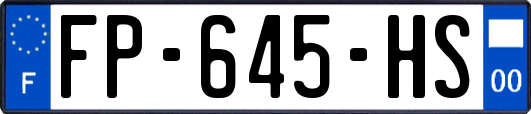 FP-645-HS