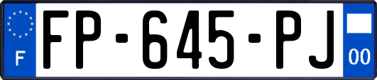 FP-645-PJ