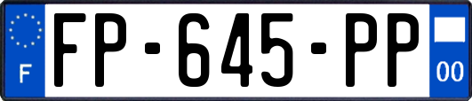FP-645-PP