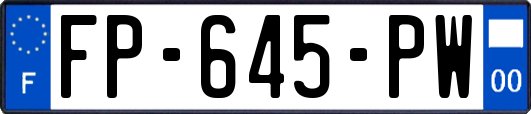 FP-645-PW