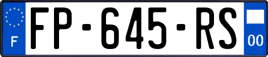 FP-645-RS