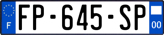 FP-645-SP