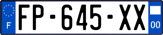 FP-645-XX