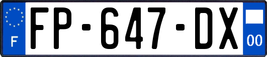 FP-647-DX