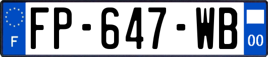 FP-647-WB