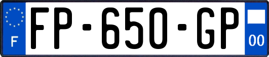 FP-650-GP