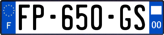 FP-650-GS