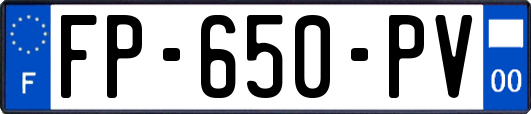 FP-650-PV