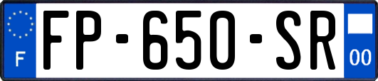FP-650-SR