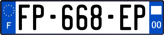 FP-668-EP