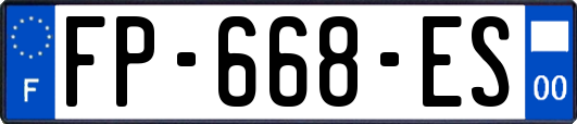 FP-668-ES