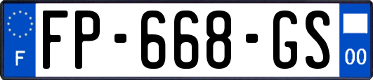 FP-668-GS