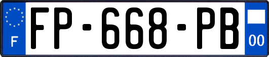 FP-668-PB