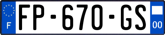 FP-670-GS