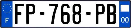 FP-768-PB