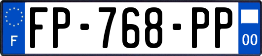 FP-768-PP