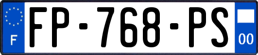 FP-768-PS