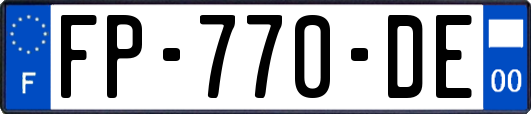 FP-770-DE