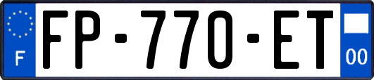 FP-770-ET