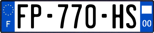 FP-770-HS