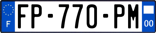 FP-770-PM