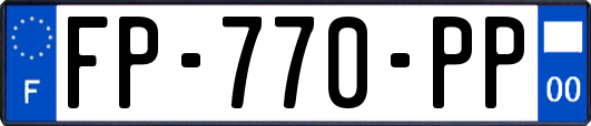 FP-770-PP