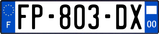 FP-803-DX