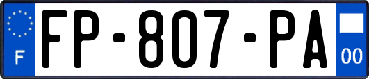 FP-807-PA