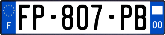 FP-807-PB