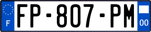 FP-807-PM