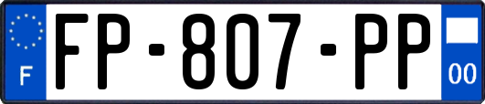 FP-807-PP