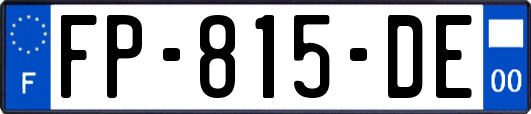 FP-815-DE