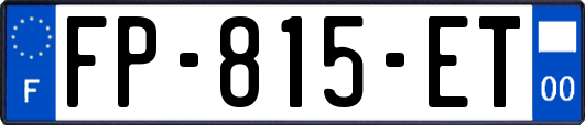 FP-815-ET
