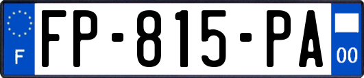FP-815-PA