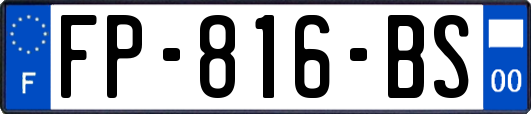 FP-816-BS