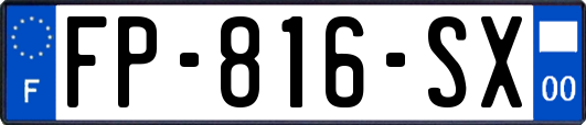 FP-816-SX