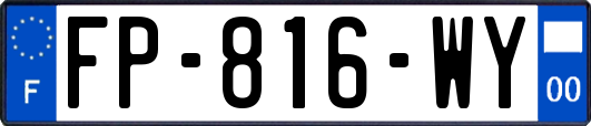 FP-816-WY